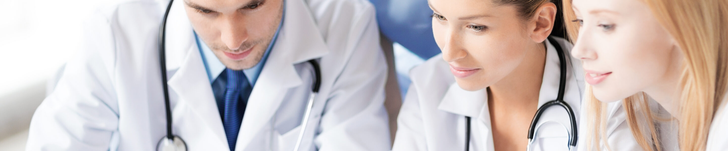 picture of young team or group of doctors working