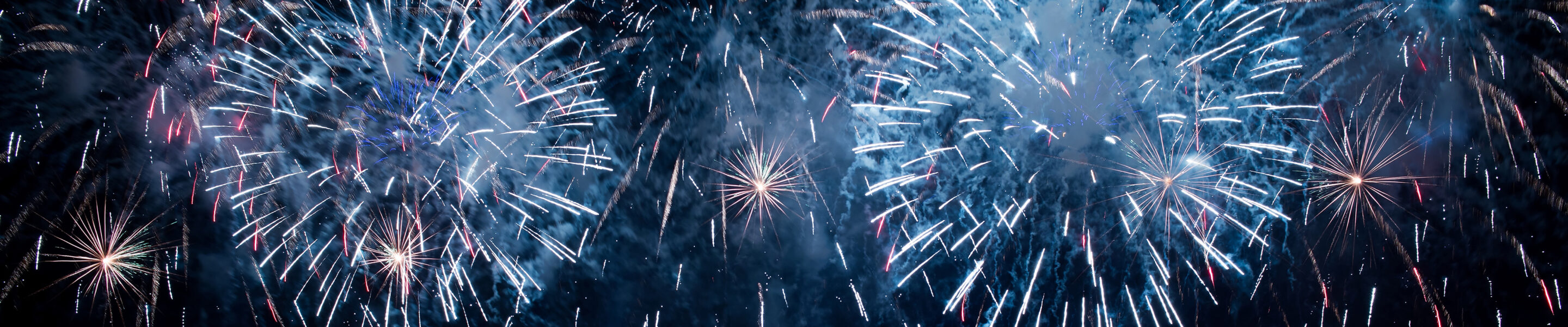 Fireworks background, Festival anniversary, New Year Christmas show