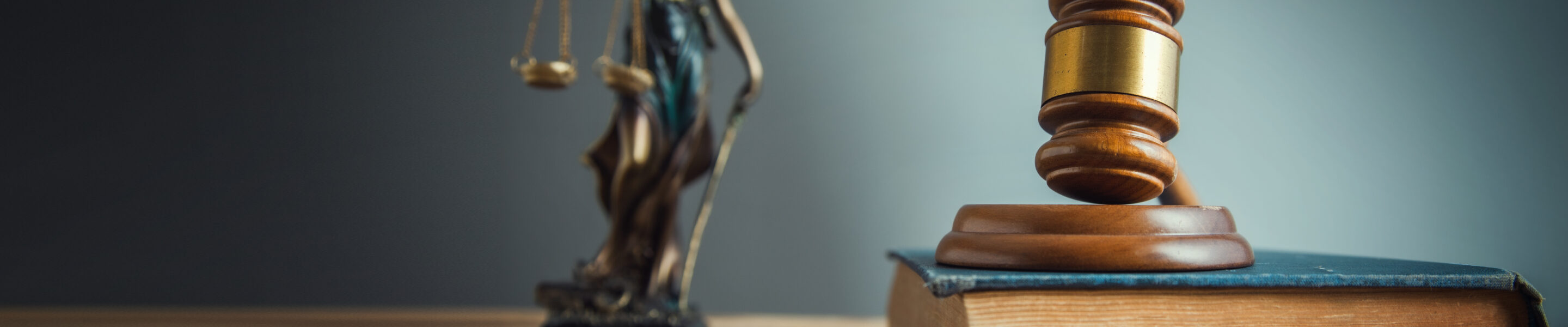Law and Justice concept on the desk